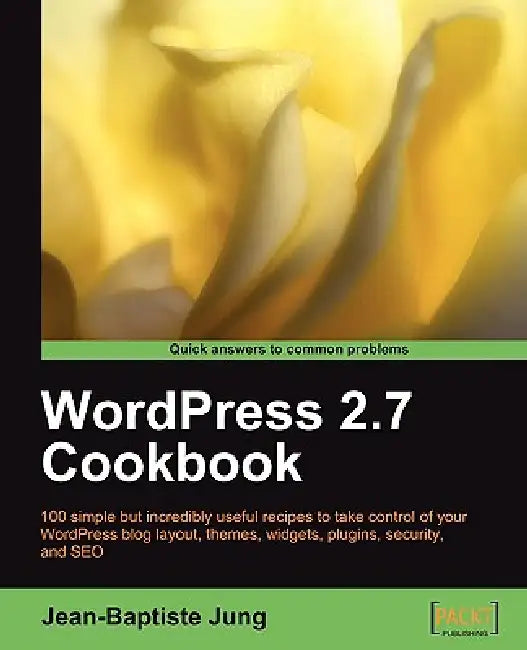 Wordpress 2.7 Cookbook (English, Jean-Baptiste Jung) - Image 1 - BookBajar
