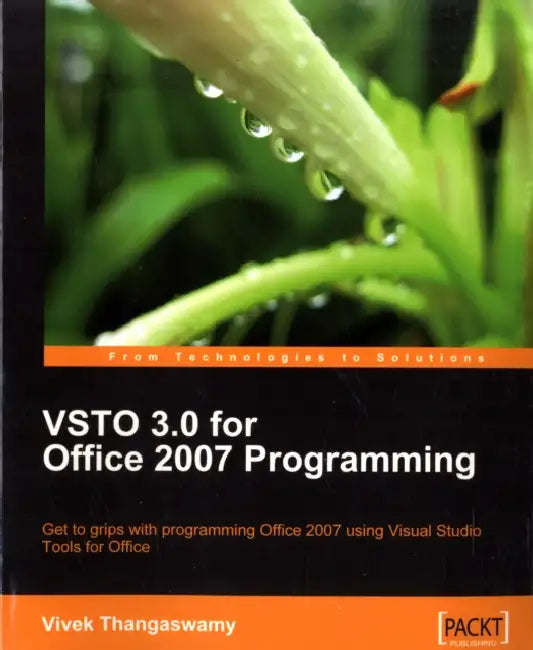 Buy VSTO 3.0 for Office 2007 Programming (English, Vivek Thangaswamy) Online at Best Price - BookBajar