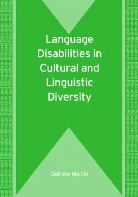 Buy Language Disabilities in Cultural and Linguistic Diversity (English, Deirdre Martin) Online at Best Price - BookBajar