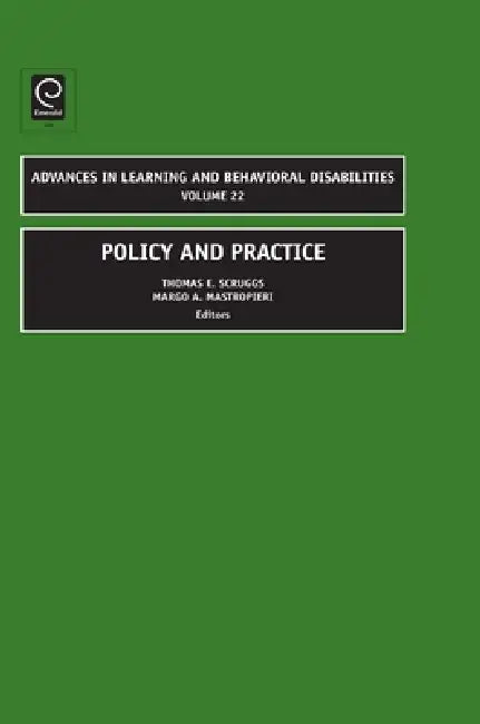 Buy Policy and Practice (English, Thomas E. Scruggs | Margo a. Mastropieri) Online at Best Price - BookBajar