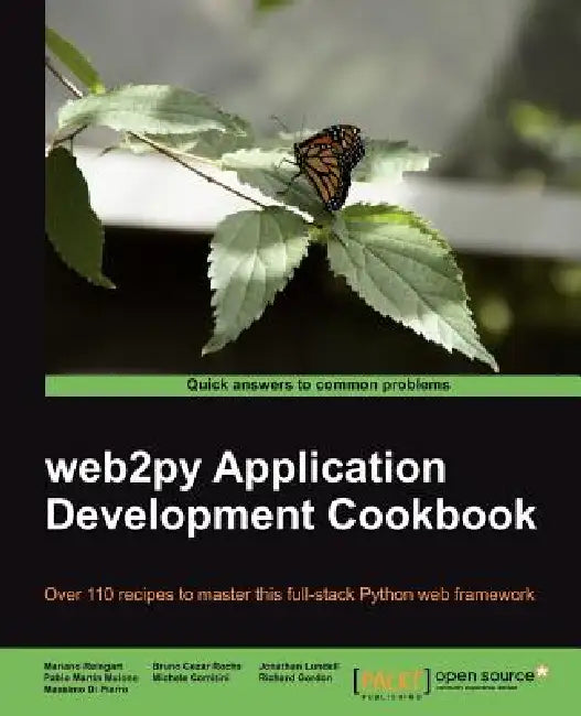 Web2py Application Development Cookbook (English, Pablo Martin Mulone | Pablo Martin Mulone | Mariano Reingart) - Image 1 - BookBajar