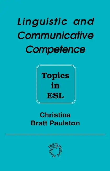 Buy Linguistic and Communicative Competence (English, Christina Bratt Paulston) Online at Best Price - BookBajar
