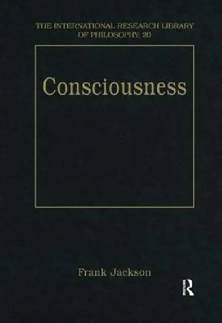 Buy Consciousness (English, Frank Jackson) Online at Best Price - BookBajar