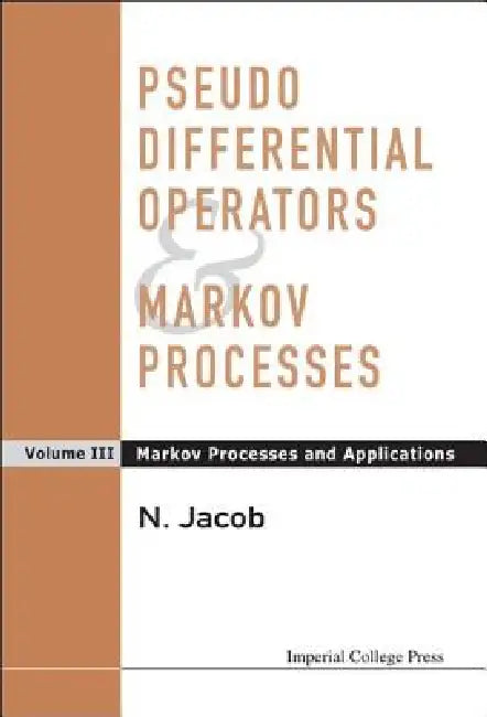 Buy Pseudo Diff Operator & Markov Proc..(V3) (English, Jacob N) Online at Best Price - BookBajar