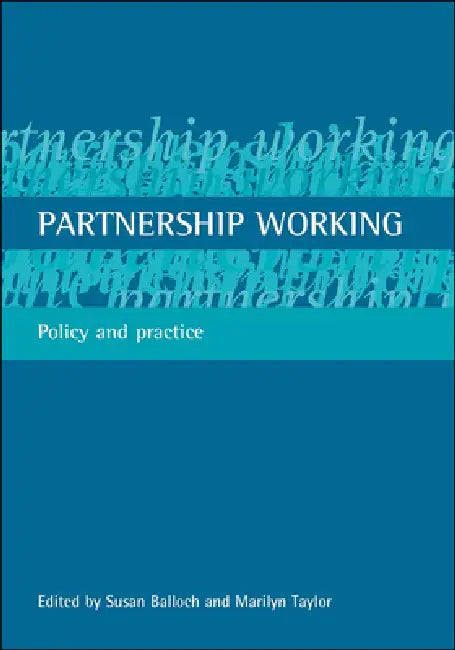 Partnership Working (English, Susan Balloch | Marilyn Taylor) - Image 1 - BookBajar