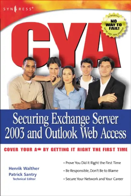 Buy CYA Securing Exchange Server 2003 and Outlook Web Access (English, Gidal) Online at Best Price - BookBajar