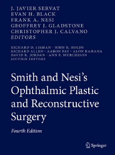 Buy Smith and Nesi's Ophthalmic Plastic and Reconstructive Surgery (English, J. Javier Servat | Evan H. Black | Frank a. Nesi) Online at Best Price - BookBajar
