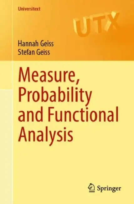 Buy Measure, Probability and Functional Analysis (English, Hannah Geiss | Stefan Geiss) Online at Best Price - BookBajar