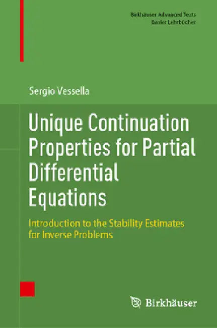 Unique Continuation Properties for Partial Differential Equations (English, Sergio Vessella) - Image 1 - BookBajar