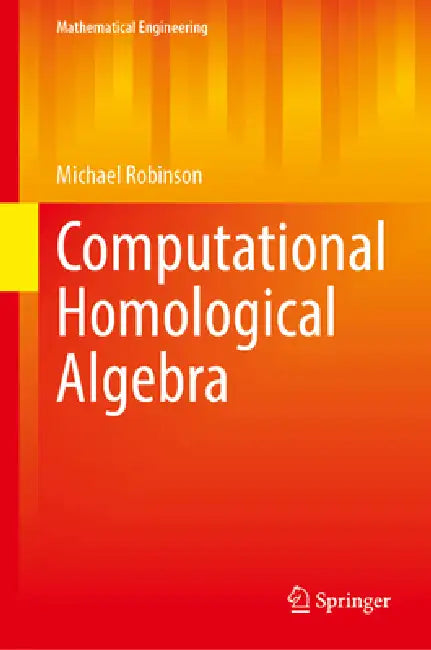 Buy Computational Homological Algebra (English, Michael Robinson) Online at Best Price - BookBajar