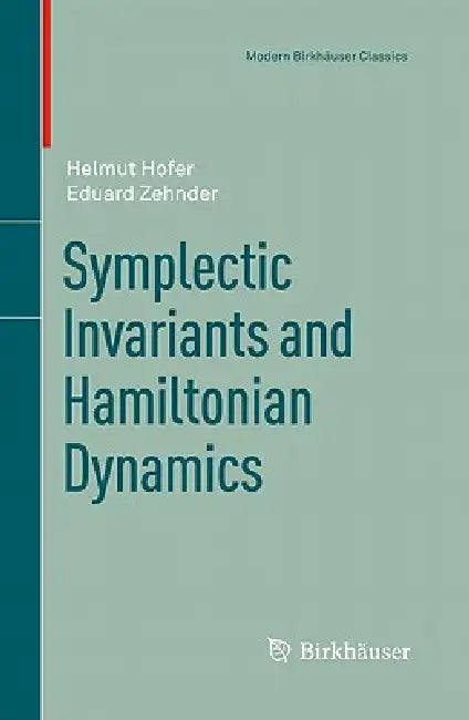 Symplectic Invariants and Hamiltonian Dynamics (English, Helmut Hofer | Eduard Zehnder) - Image 1 - BookBajar