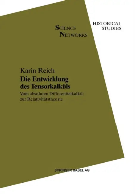 Die Entwicklung Des Tensorkalküls (English, Karin Reich) - Image 1 - BookBajar