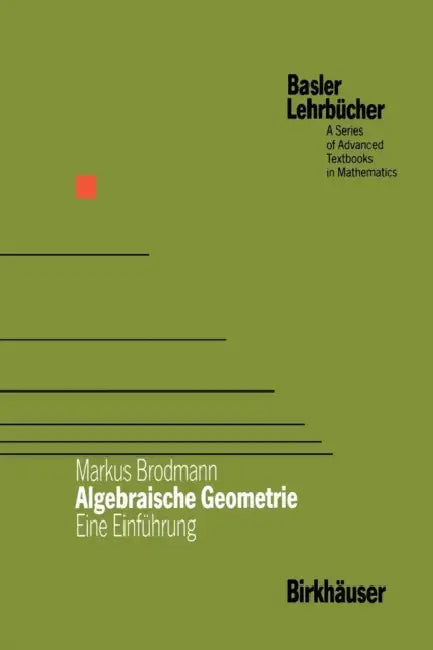 Buy Algebraische Geometrie (English, Markus Brodmann) Online at Best Price - BookBajar