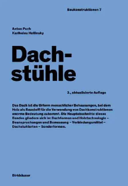 Buy Dachstühle (English, Anton Pech | Karlheinz Hollinsky | Anton Pech) Online at Best Price - BookBajar