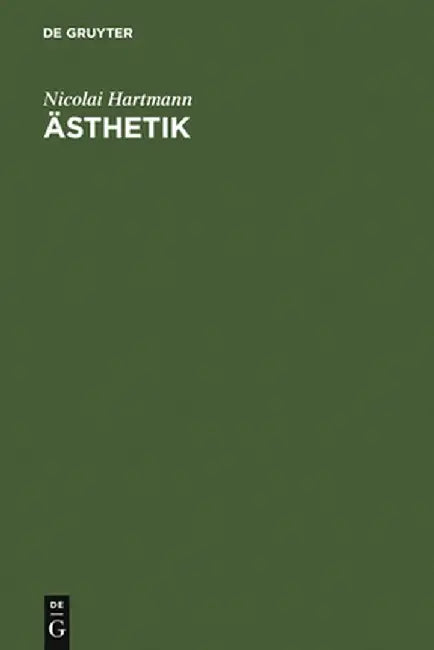 Buy Asthetik (English, Nicolai Hartmann) Online at Best Price - BookBajar