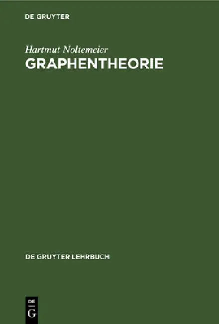 Buy Graphentheorie (English, Hartmut Noltemeier) Online at Best Price - BookBajar