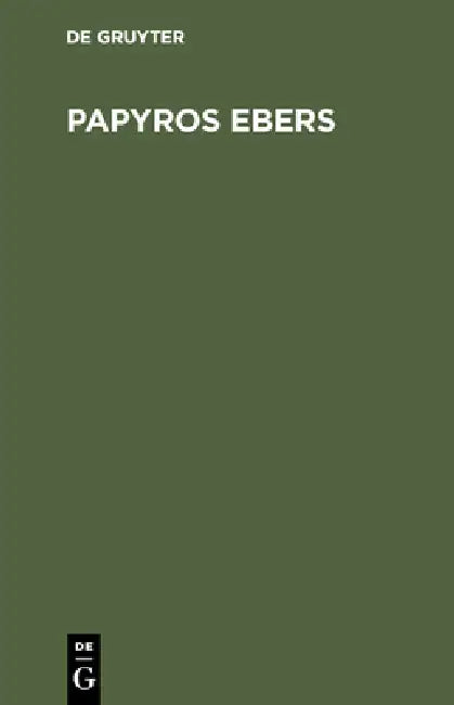 Buy Papyros Ebers (English, H. Joachim) Online at Best Price - BookBajar