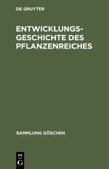 Buy Entwicklungsgeschichte des Pflanzenreiches (English, No Contributor) Online at Best Price - BookBajar