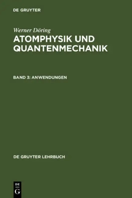Anwendungen (English, Werner Döring) - Image 1 - BookBajar
