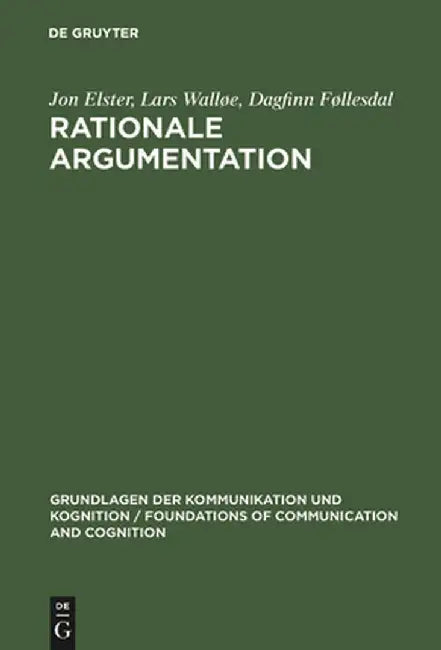 Buy Rationale Argumentation (English, Jon Elster) Online at Best Price - BookBajar