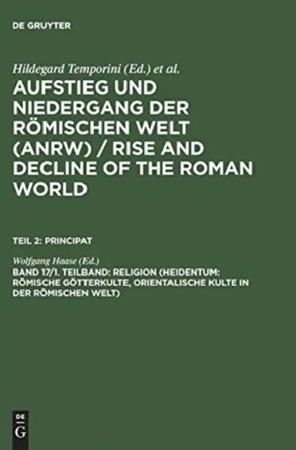 Religion (Heidentum (English, Wolfgang Haase) - Image 1 - BookBajar