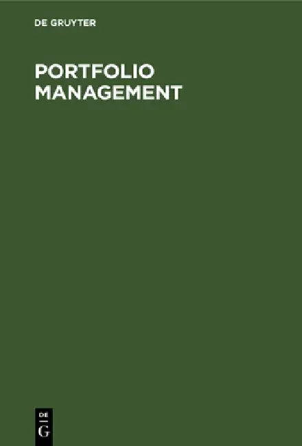 Buy Portfolio Management (English, No Contributor) Online at Best Price - BookBajar