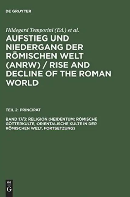 Religion (Heidentum (English, Wolfgang Haase) - Image 1 - BookBajar