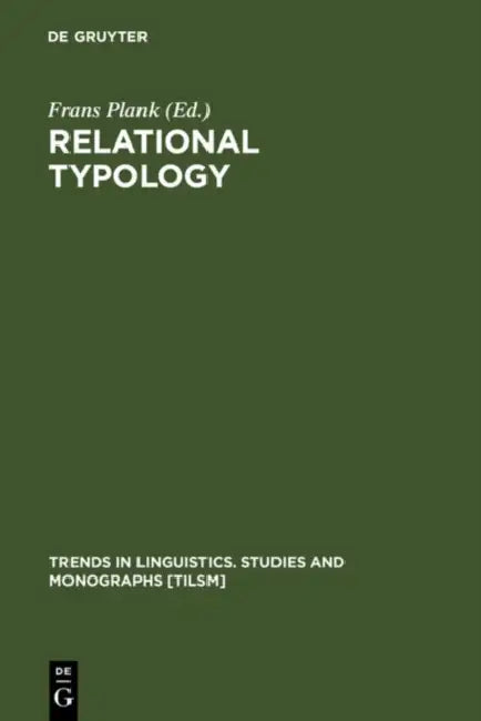 Buy Relational Typology (English, Frans Plank) Online at Best Price - BookBajar