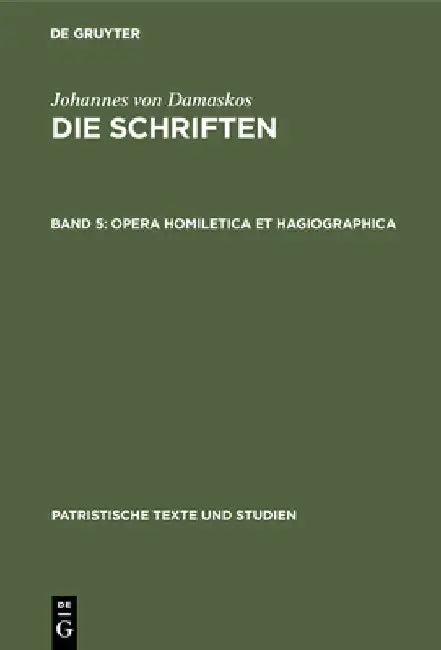Buy Opera homiletica et hagiographica (English, Bonifatius Kotter) Online at Best Price - BookBajar