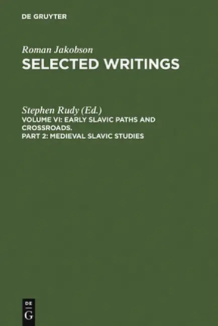 Buy Medieval Slavic Studies (English, Roman Jakobson) Online at Best Price - BookBajar
