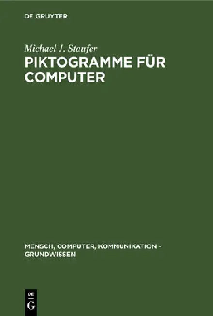 Buy Piktogramme für Computer (English, Michael J. Staufer) Online at Best Price - BookBajar