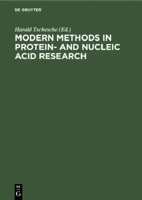 Buy Modern Methods in Protein- and Nucleic Acid Research (English, Harald Tschesche) Online at Best Price - BookBajar