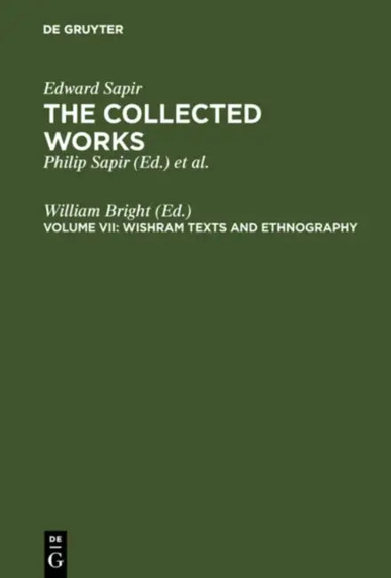Buy Wishram Texts & Ethnography (English, William Bright) Online at Best Price - BookBajar