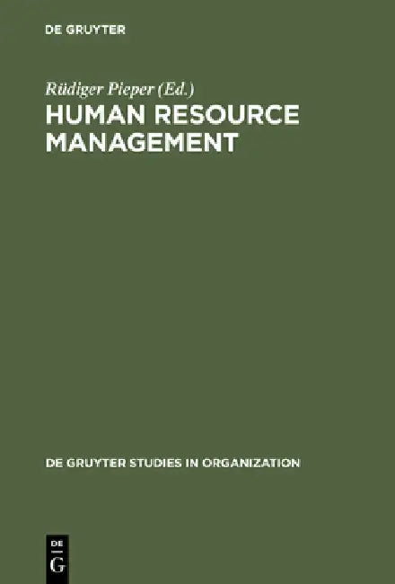 Buy Human Resource Management (English, Rüdiger Pieper) Online at Best Price - BookBajar
