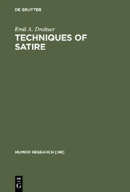 Techniques of Satire (English, Emil A. Draitser) - Image 1 - BookBajar