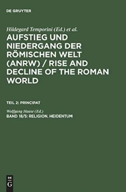 Religion. Heidentum (English, Wolfgang Haase) - Image 1 - BookBajar