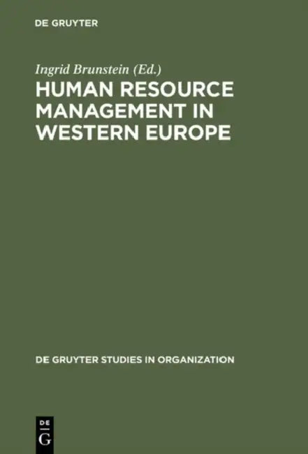 Human Resource Management in Western Europe (English, Ingrid Brunstein) - Image 1 - BookBajar