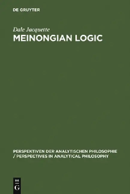 Buy Meinongian Logic (English, Dale Jacquette) Online at Best Price - BookBajar