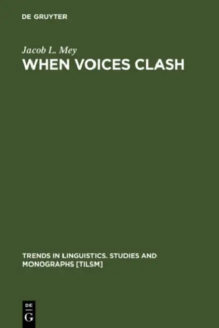 When Voices Clash (English, Jacob L. Mey) - Image 1 - BookBajar