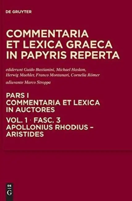 Buy Apollonius Rhodius - Aristides (English, Guido Bastianini | Michael Haslam | Herwig Maehler) Online at Best Price - BookBajar