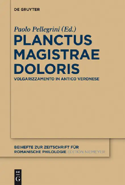Buy Planctus Magistrae Doloris (English, Paolo Pellegrini) Online at Best Price - BookBajar