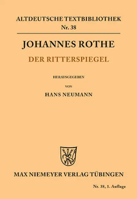 Buy Der Ritterspiegel (English, Johannes Hans Rothe Neumann) Online at Best Price - BookBajar