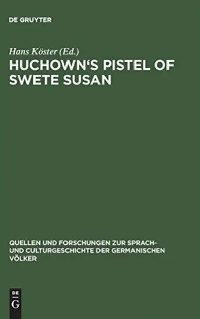 Huchown's Pistel of swete Susan (English, Hans Köster) - Image 1 - BookBajar