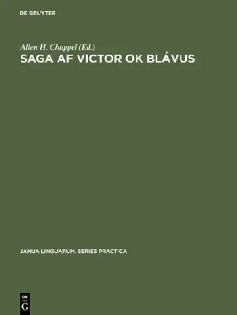 Saga af Victor ok Blávus (English, Allen H. Chappel) - Image 1 - BookBajar