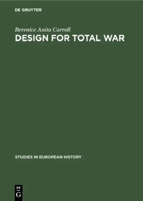 Buy Design for Total War (English, Berenice Anita Carroll) Online at Best Price - BookBajar