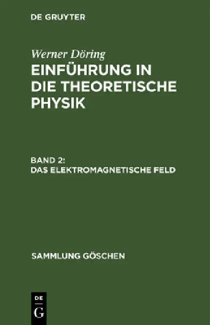 Buy Das elektromagnetische Feld (English, Werner Döring) Online at Best Price - BookBajar