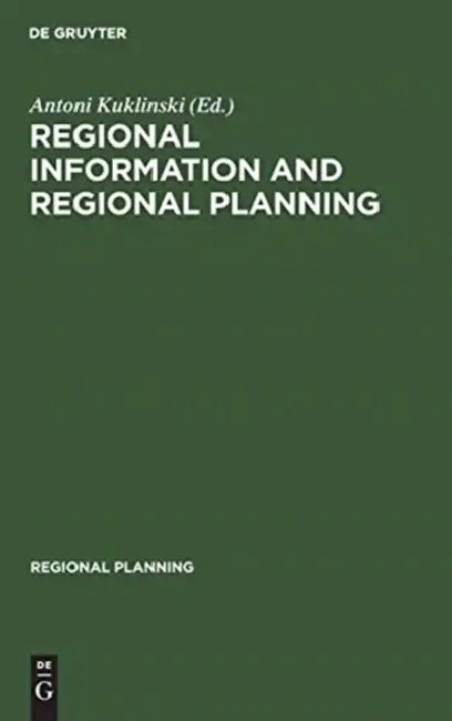 Buy Regional Information and Regional Planning (English, Antoni Kuklinski) Online at Best Price - BookBajar