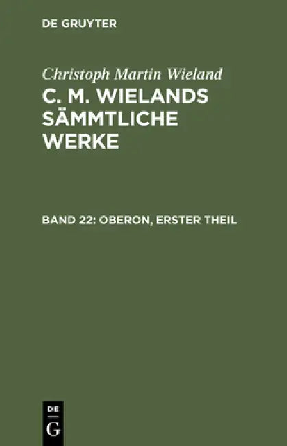 Buy Oberon, Theil 1 (English, Christoph Martin Wieland) Online at Best Price - BookBajar