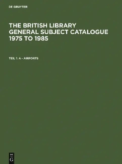 Buy A - Airports (English, British Library) Online at Best Price - BookBajar