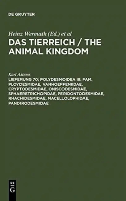 Buy Polydesmoidea III (English, Karl Attems) Online at Best Price - BookBajar